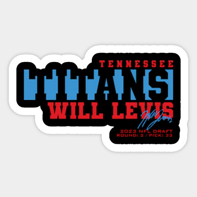 Will Levis Sticker by caravalo